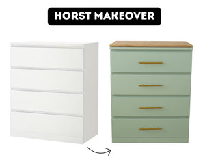 IKEA Malm Makeover Koriander