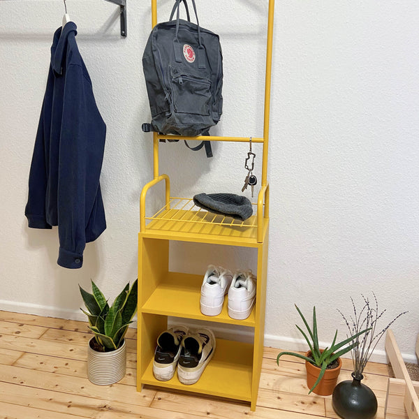 DIY-Garderobe "Sanddorn"