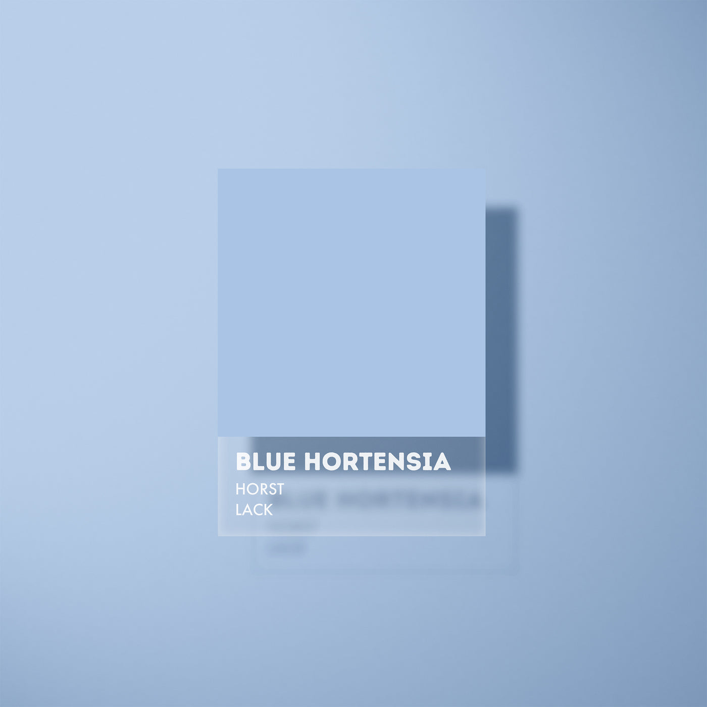 HORST Lack - Blue Hortensia