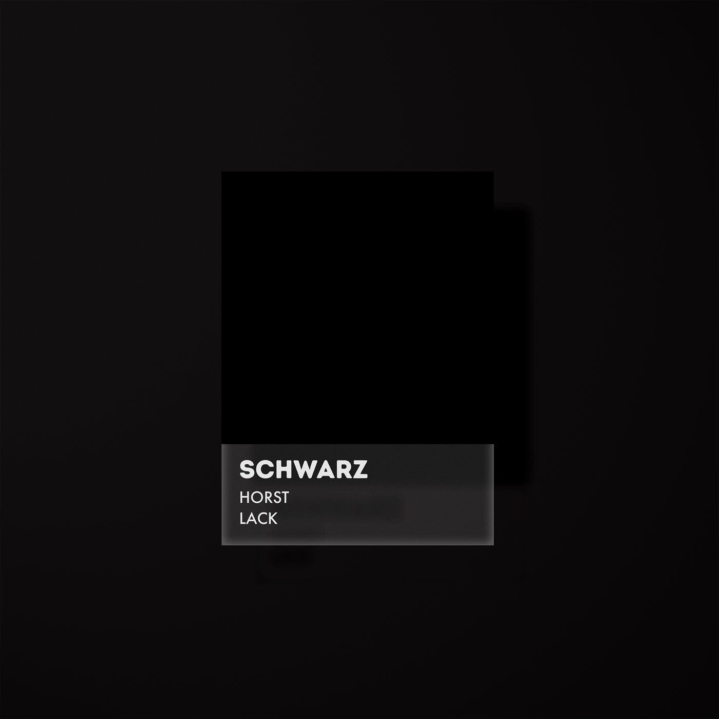 HORST Lack Schwarz