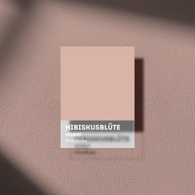 HORST Wandfarbe - Hibiskusblüte